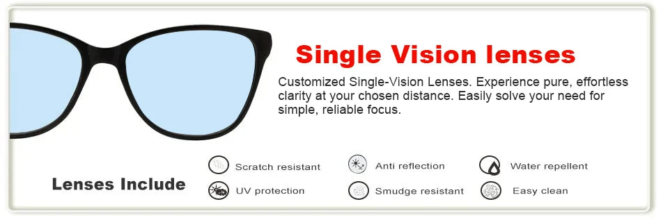 Customized Progressive Lens Glasses for Women | Stylish Eye Protection