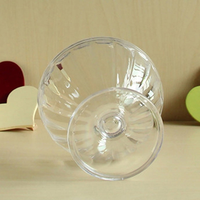 Clear Salad Bowl for Ice Cream, Desserts, and Salads | 250ml