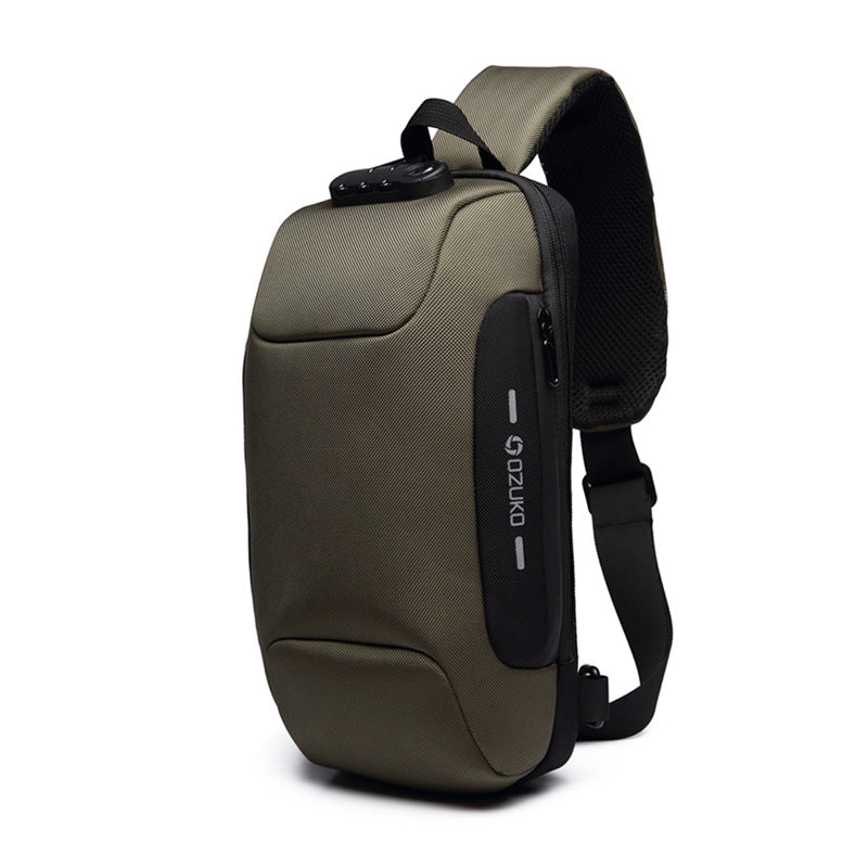 Waterproof Tactical Chest Bag for Men | Multi-Functional Crossbody