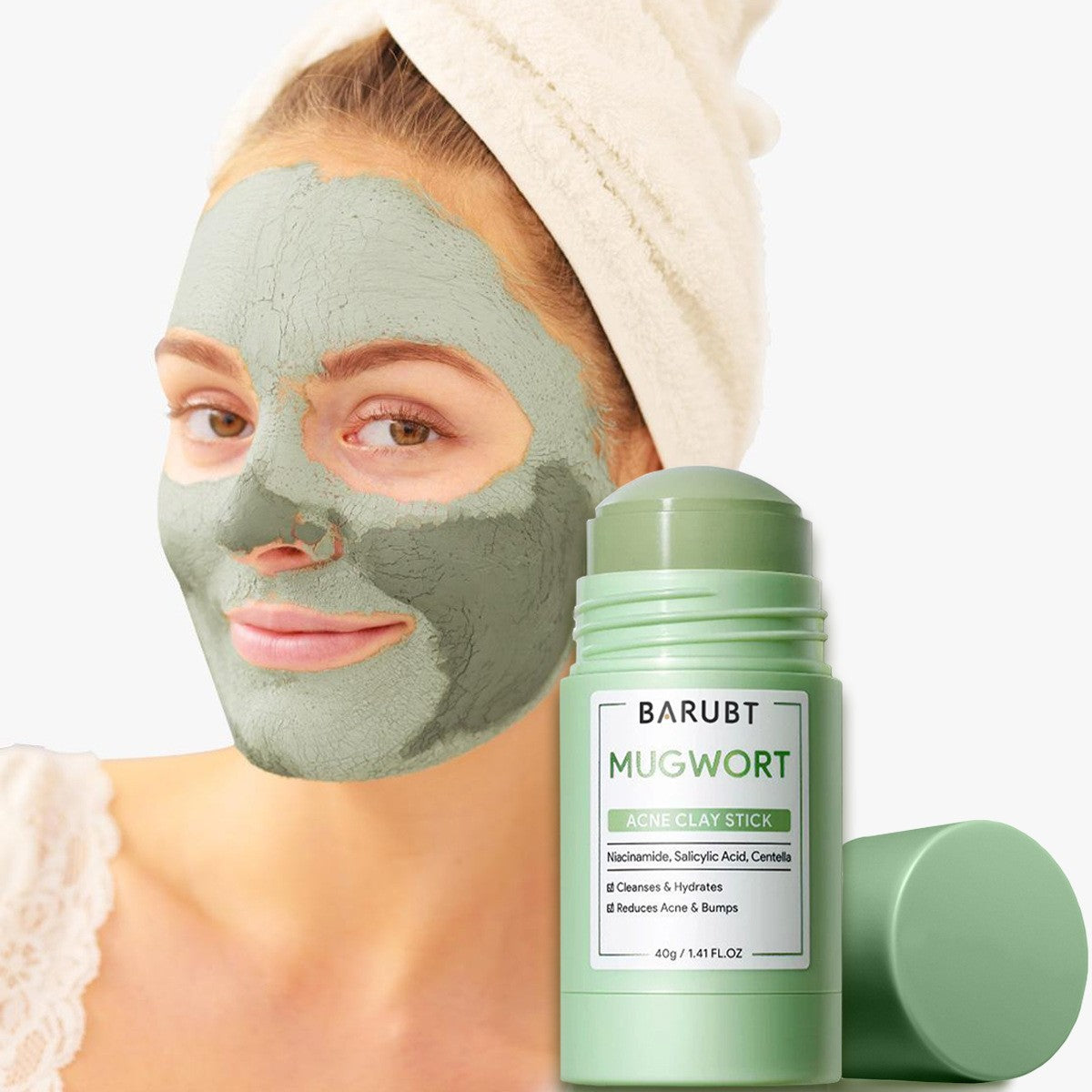 Strawberry Puree Mask Stick | Deep Cleansing Skin Care