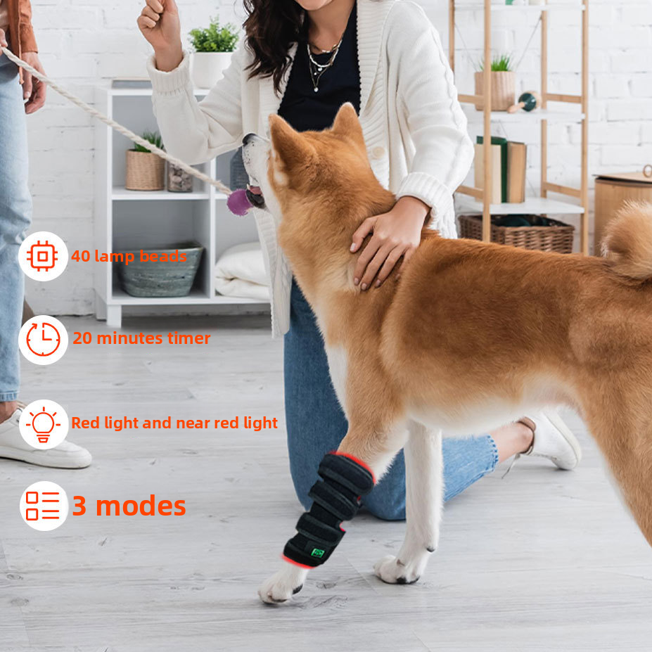 Dog Leg Red Light Therapy Device | Pain Relief & Tissue Repair