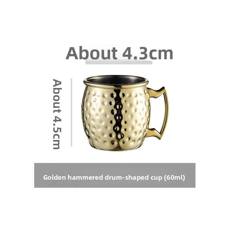 Hammered Cocktail Cup | Premium Stainless Steel Drinkware