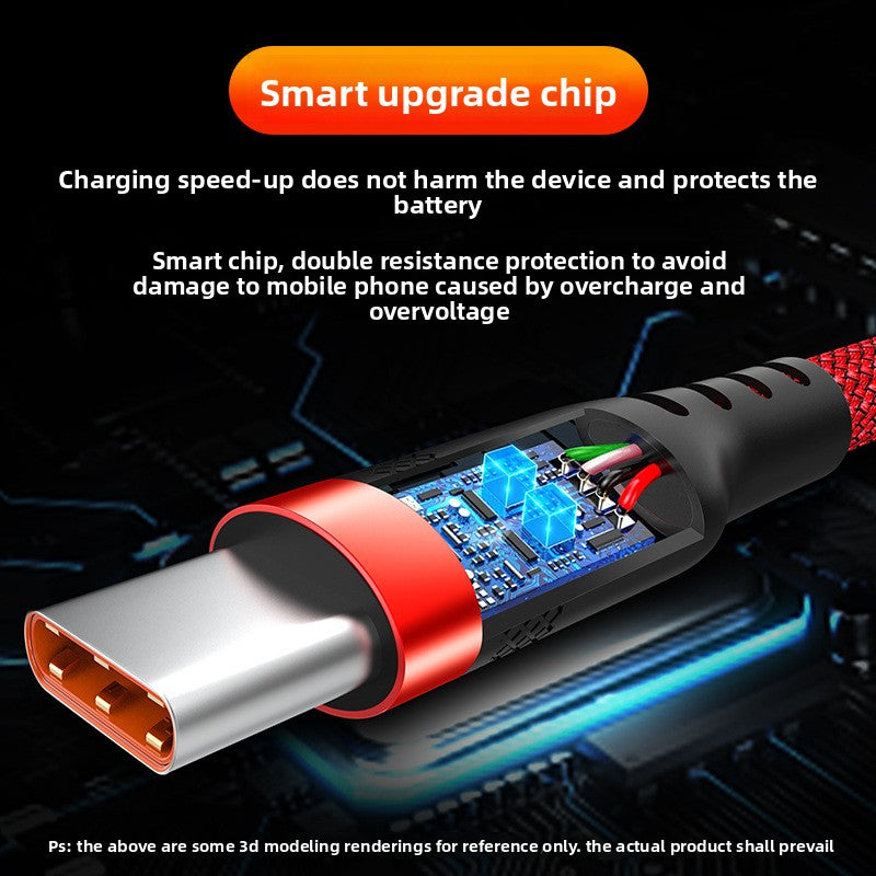 Braided Fast Charging USB Cable | Multiple Interfaces for All Devices