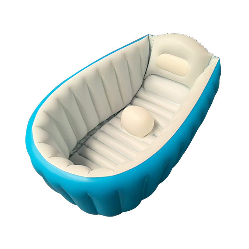 PVC Inflatable Baby Bathtub | Comfortable & Safe Bathing Fun