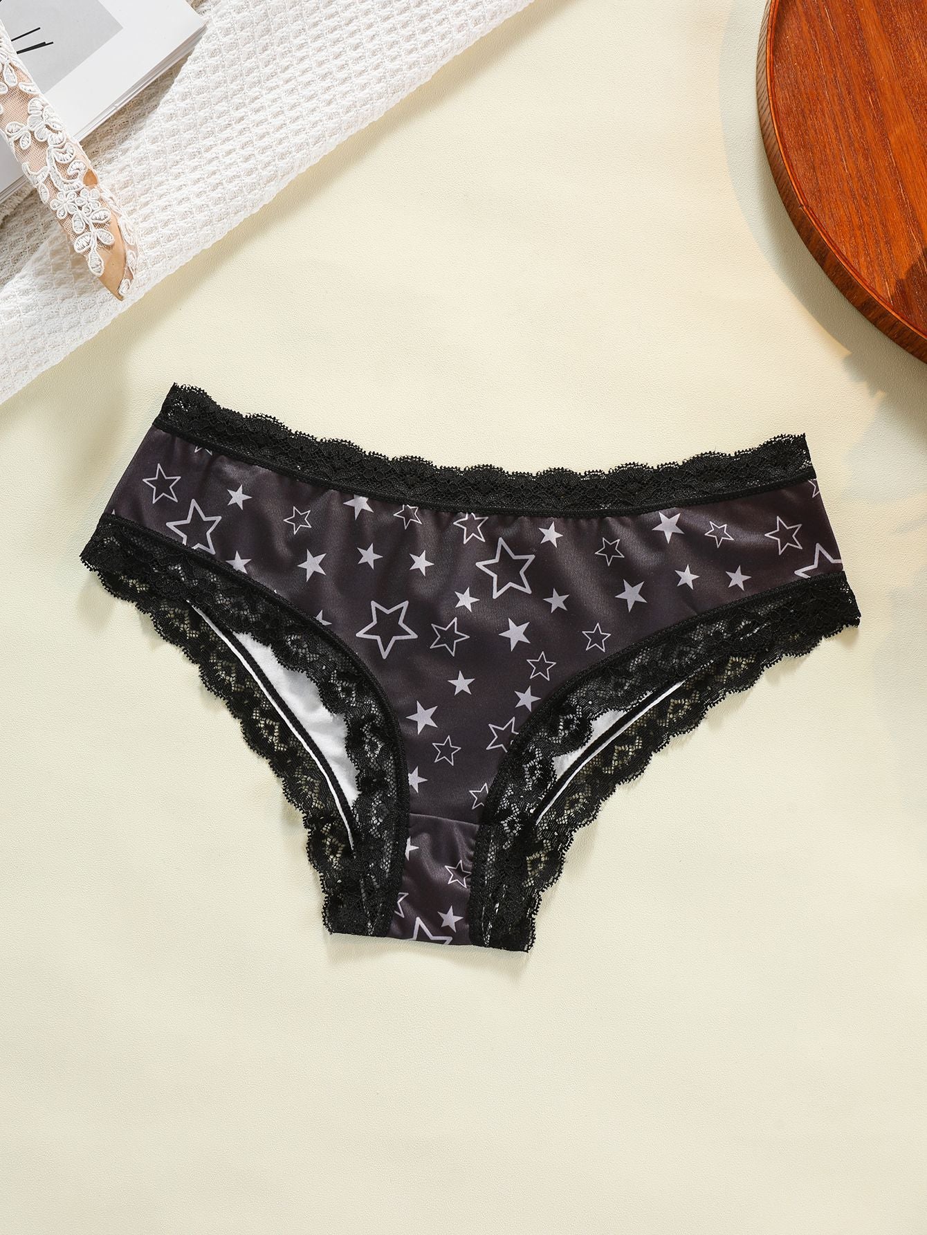 Gothic Style Lace Girl's Underwear | Unique Feminine Comfort