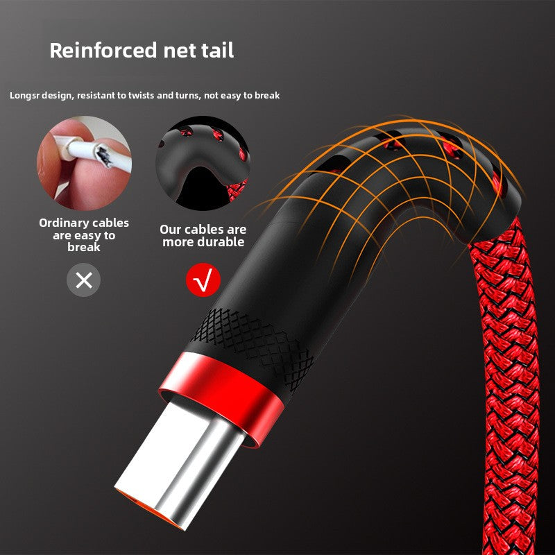 Braided Fast Charging USB Cable | Multiple Interfaces for All Devices