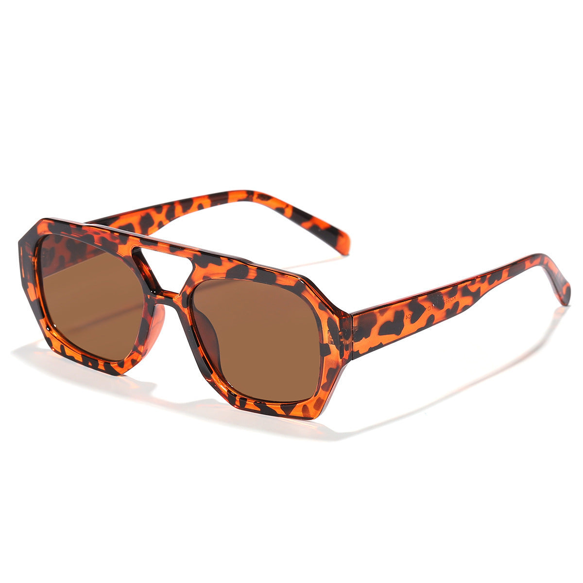 Retro Polygonal Sunglasses | Stylish Vintage Frames with UV Protection