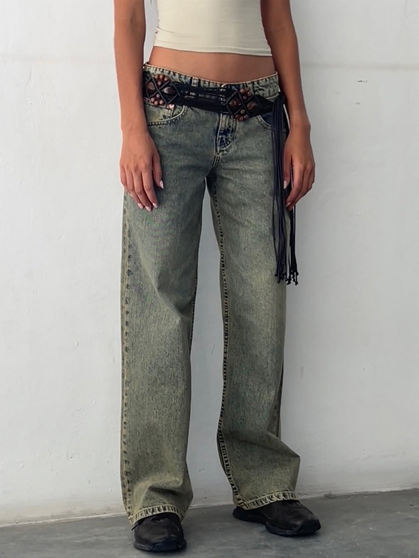 Women's Straight Leg Denim Jeans | Timeless Comfort & Style