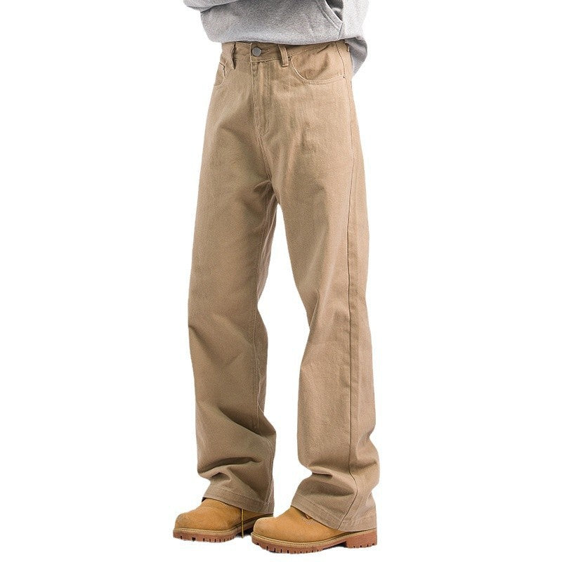 Retro Cotton Casual Trousers | Stylish & Comfortable Fit