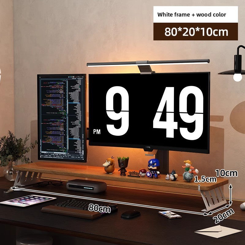 Desktop Storage Rack with Elevated Base | Versatile Organizing Solution