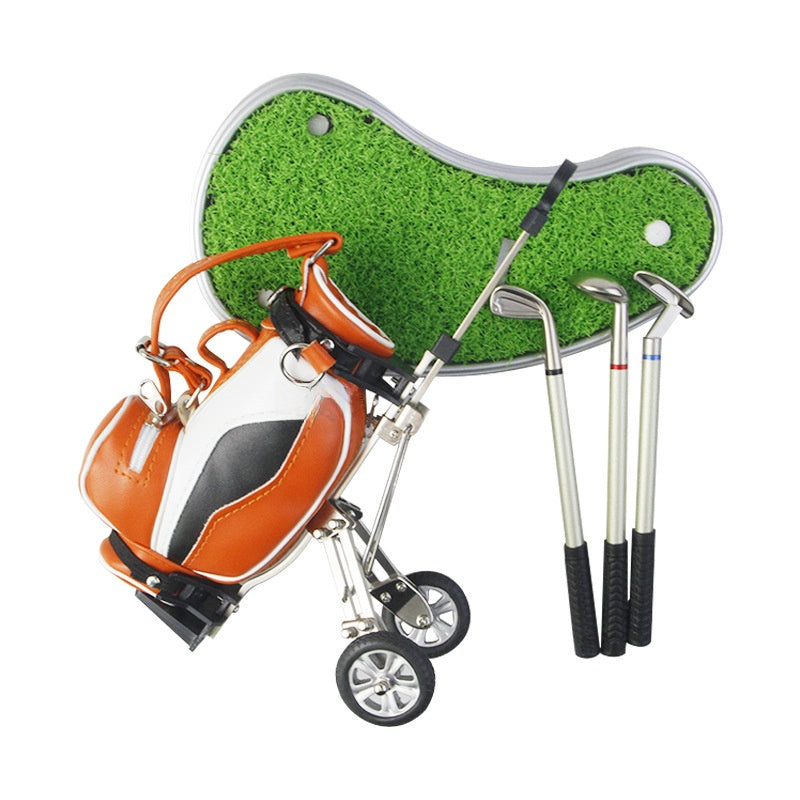 Golf Bag Inspired Pen Holder | Stylish Desktop Organizer