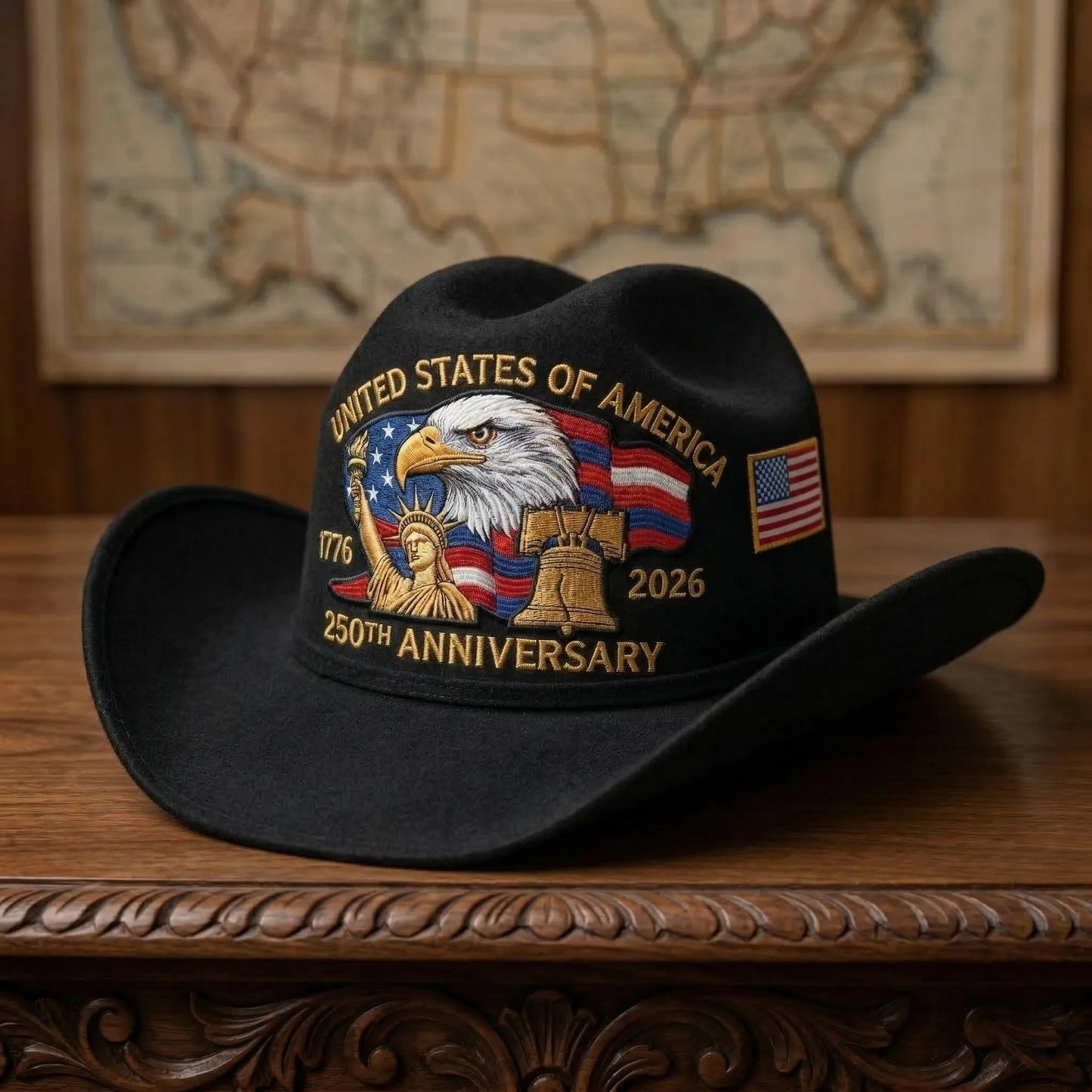 Elegant Anniversary Cowboy Hat | Stylish Sun Protection Accessory