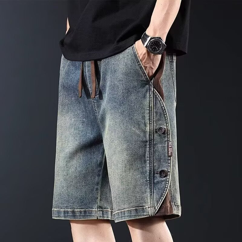 Men's Casual Denim Cargo Shorts | Versatile & Stylish Comfort