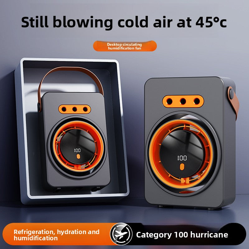 Versatile Desktop Spray Fan | Efficient, Quiet Humidifier