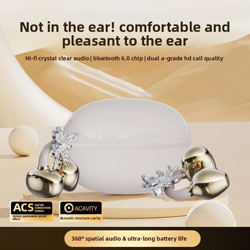 Open-Ear Bluetooth Bone Conduction Headphones | Comfort & Clarity