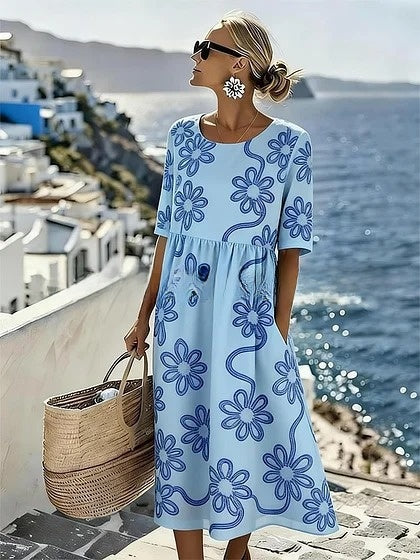 Stylish Womens Pullover Dress | Casual Comfort & Elegance