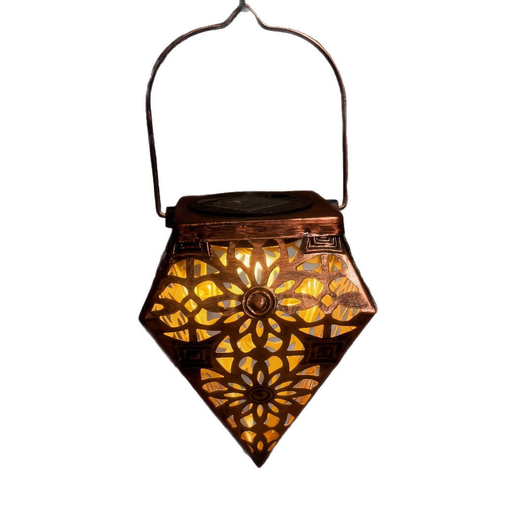 Solar Powered 3D Hollow Decorative Light | Eco-Friendly Design