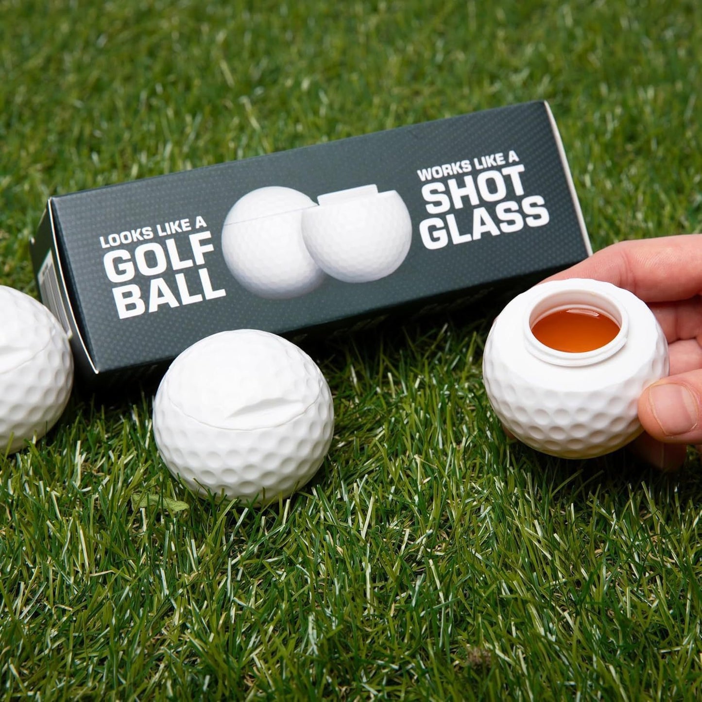 Golf Ball-Shaped Cup | Fun and Unique Shot Glass for Any Occasion