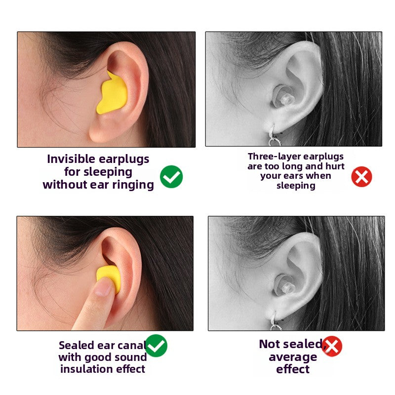 Soundproof Sleeping Earplugs | Enhance Sleep & Focus