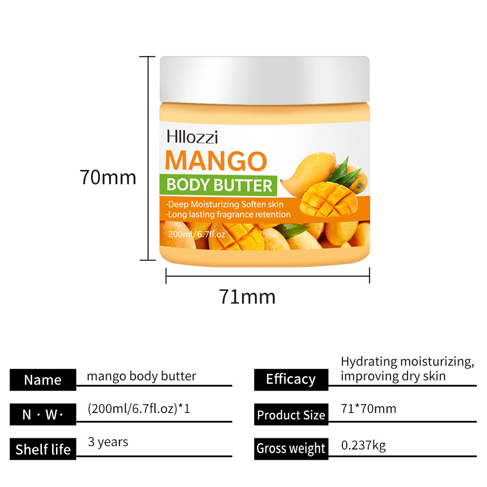 Hydrating Body Butter Cream | Deep Moisture & Natural Scents