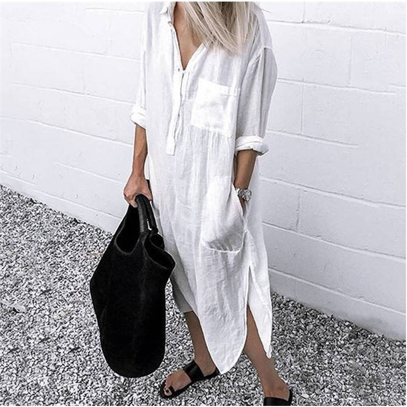 Elegant Women's Dress with Versatile Style & Comfort