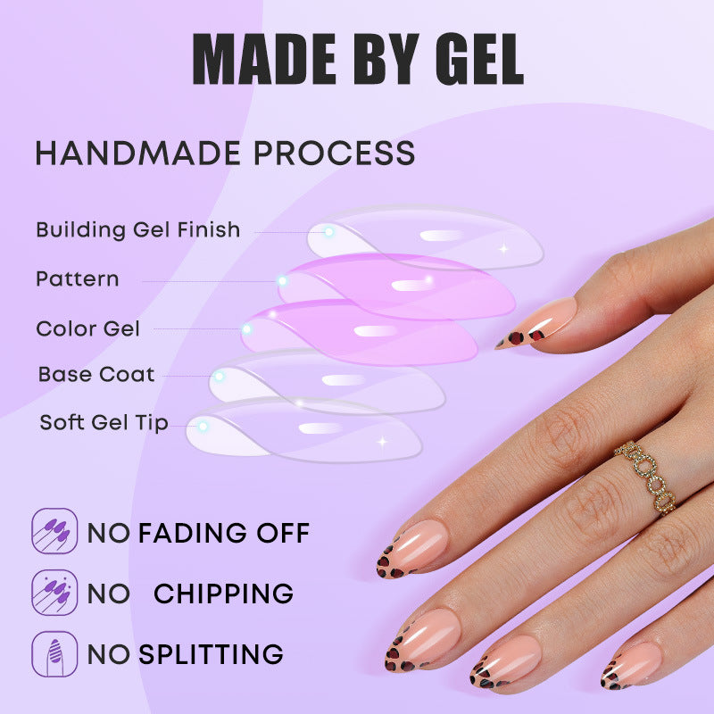 Premium French Manicure Press-On Nails | Stylish & Easy to Apply