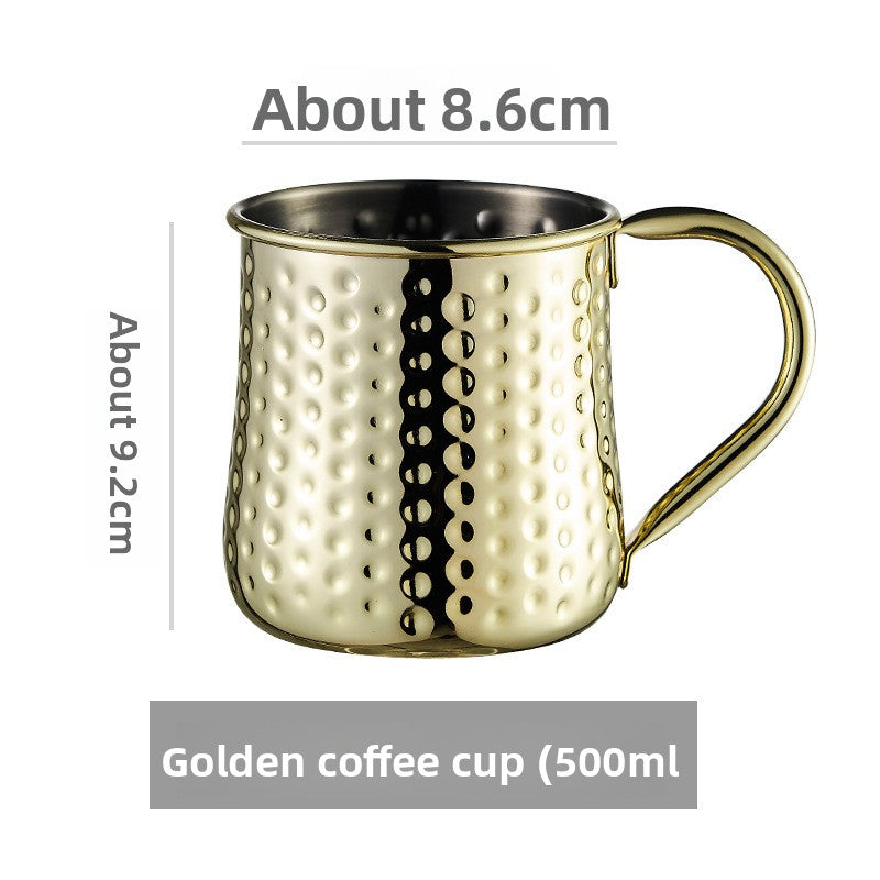 Hammered Cocktail Cup | Premium Stainless Steel Drinkware