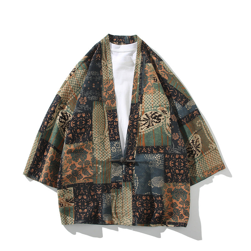 Traditional Chinese Style Shirt | Elegant Short Sleeve Design
