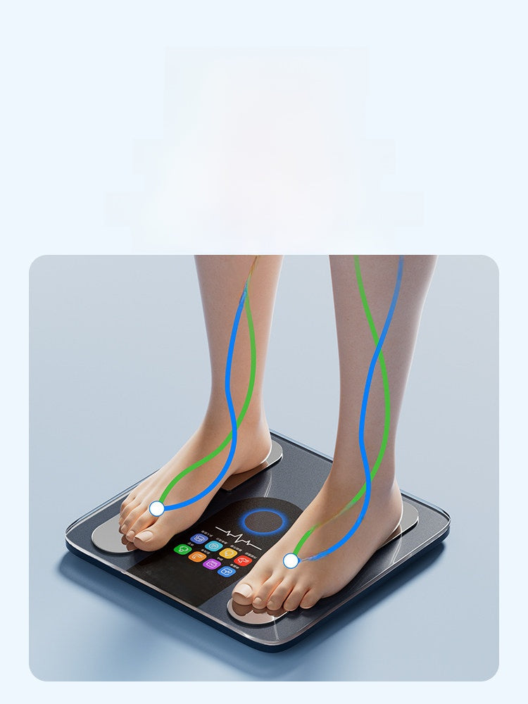 Smart Solar Body Fat Scale | Accurate Health Tracking & Metrics