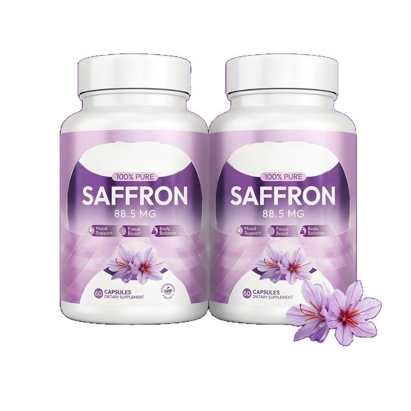 Premium Nutritional Saffron Supplement | Vegetarian Capsules