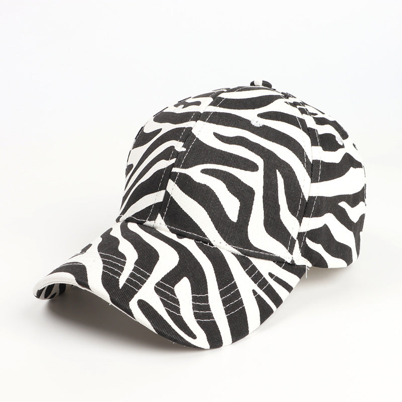 Trendy Cartoon Print Baseball Cap | Adjustable & Breathable Design