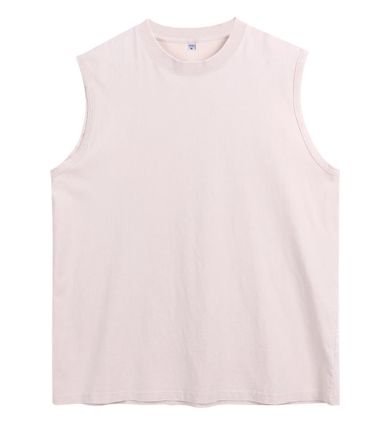 Men's Cotton Vintage Vest | Loose Fit Casual Wear