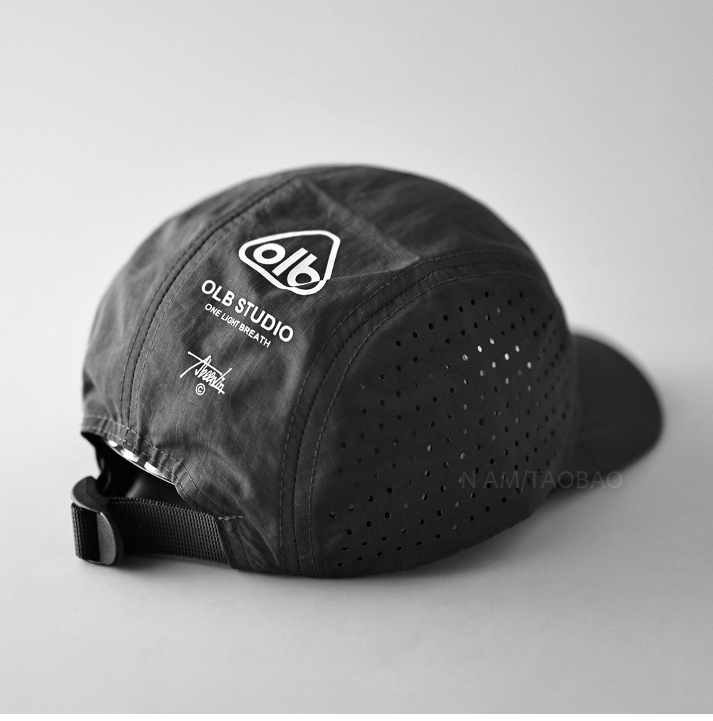Breathable Mesh Baseball Cap with Short Brim | Sun Protection
