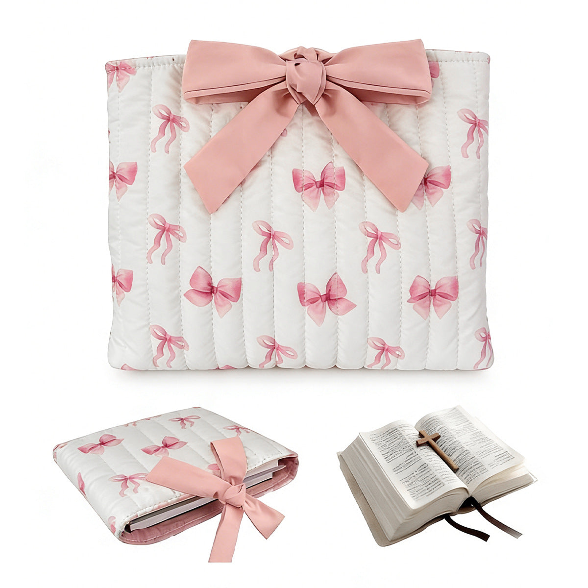 Floral Fabric Cosmetic Bag | Chic Storage Solution for Beauty Essentials