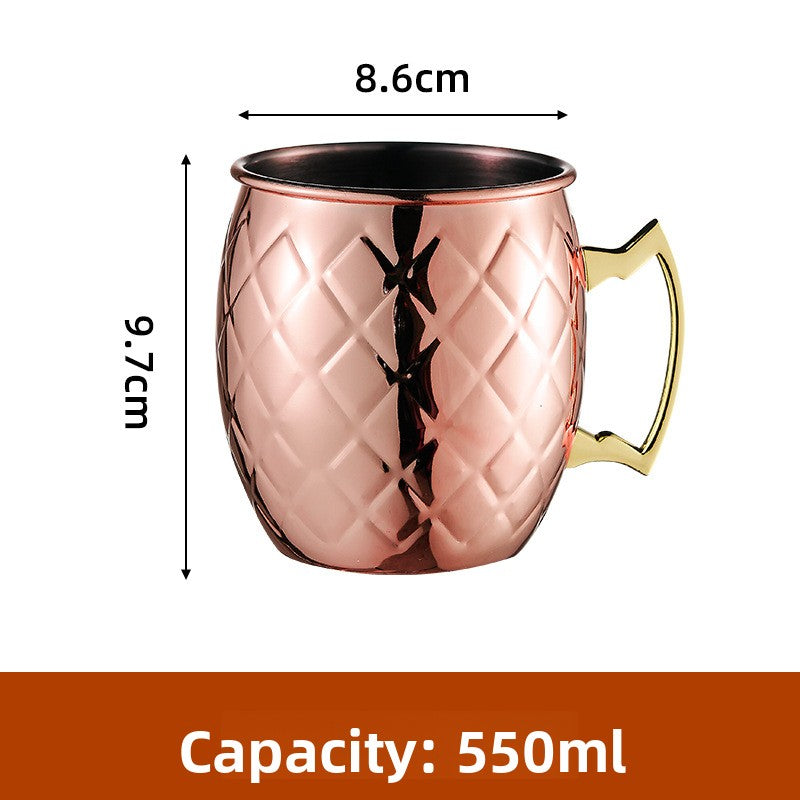 Hammered Cocktail Cup | Premium Stainless Steel Drinkware