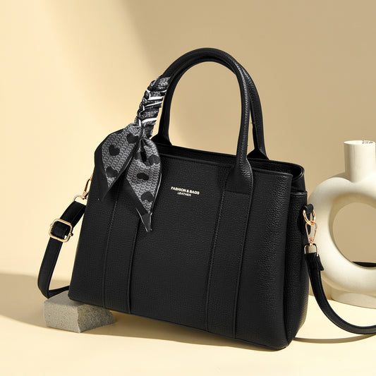 Minimalist Single Strap Shoulder Bag | Stylish PU Leather Design