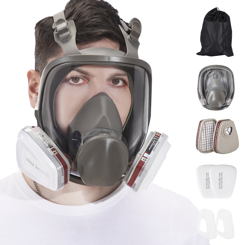 Silicone Gas Mask for Maximum Toxic Fume Protection