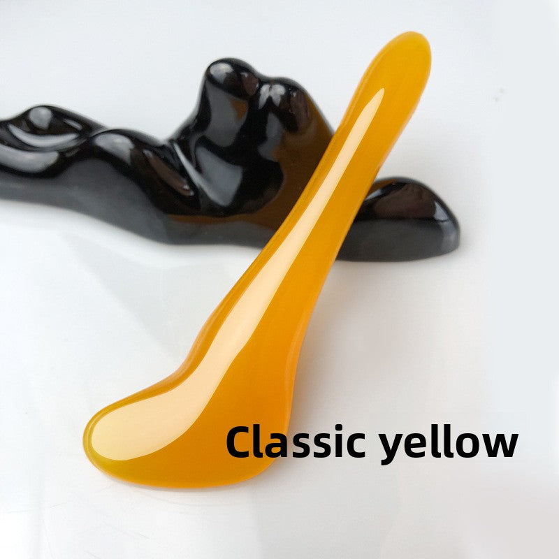 Fish-Shaped Gua Sha Tool for Relaxing Facial & Body Massage