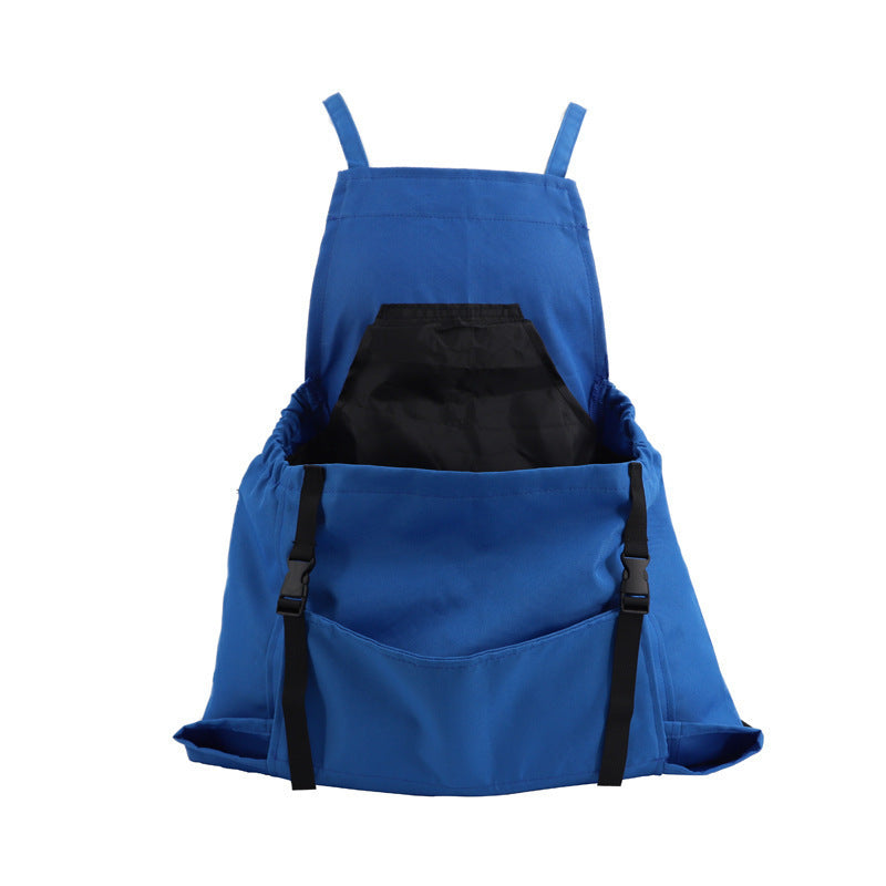 Thickened Canvas Work Apron with Large Pockets | Durable & Waterproof