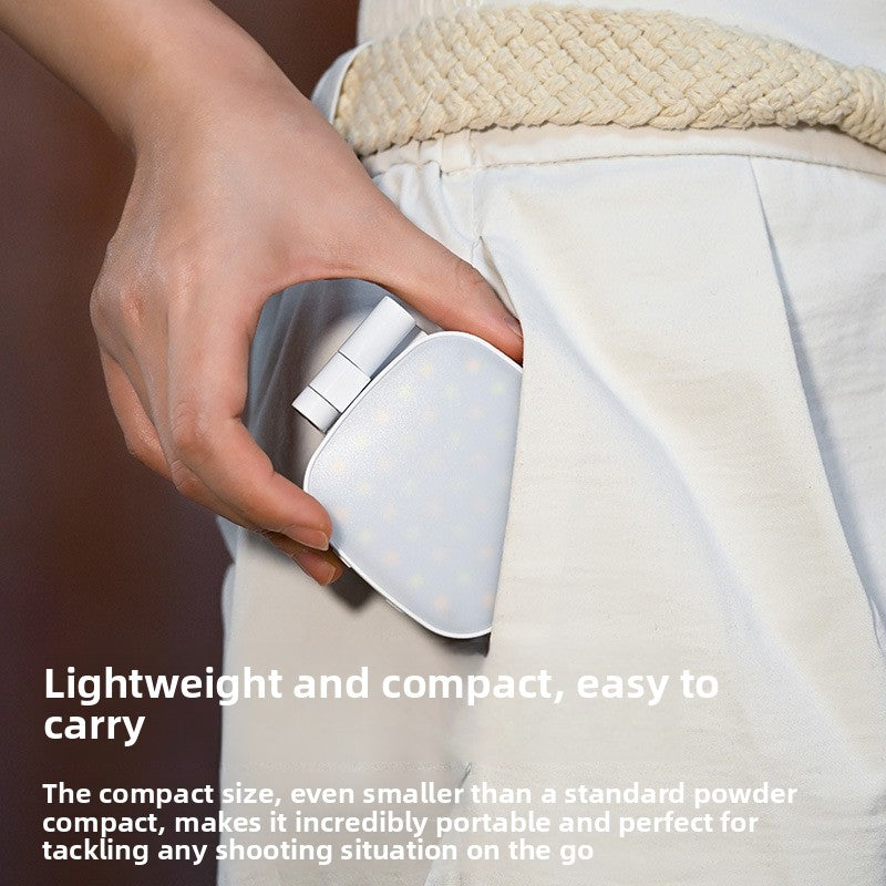 Magnetic Portable Makeup Mirror Light | Adjustable Brightness & Design