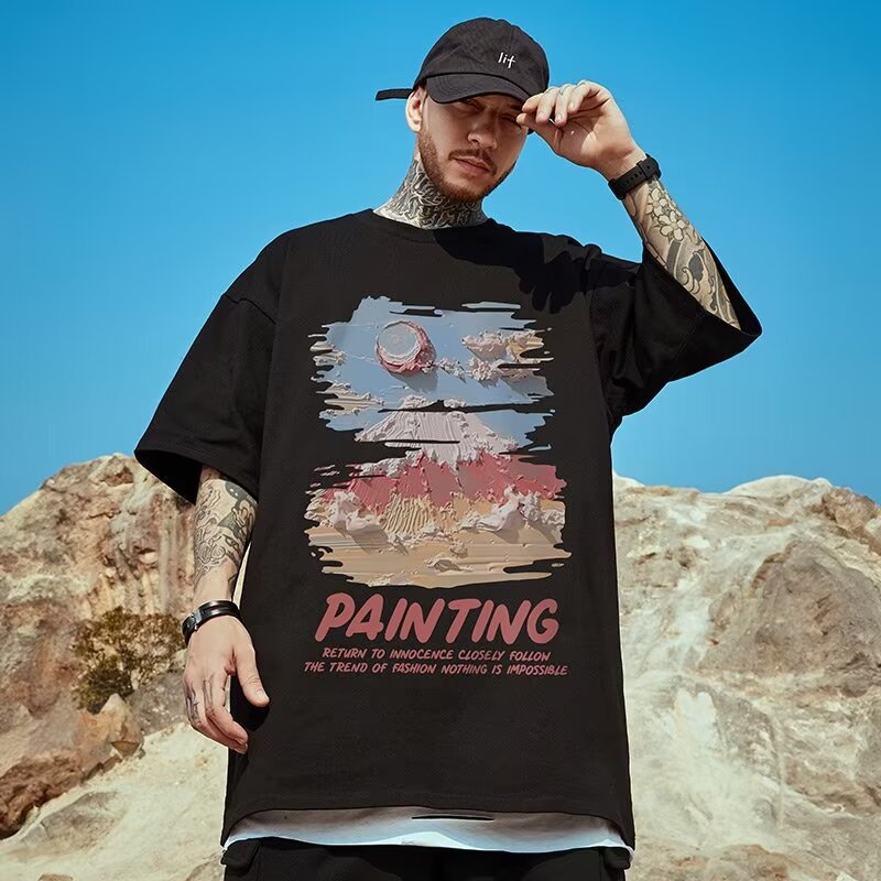 Comfortable Cotton T-Shirt | Trendy Cartoon & Basketball Designs