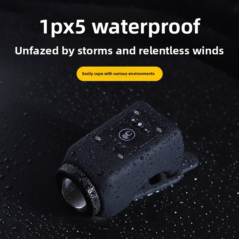 USB Rechargeable Bicycle Headlight with Horn | All-Weather Safety