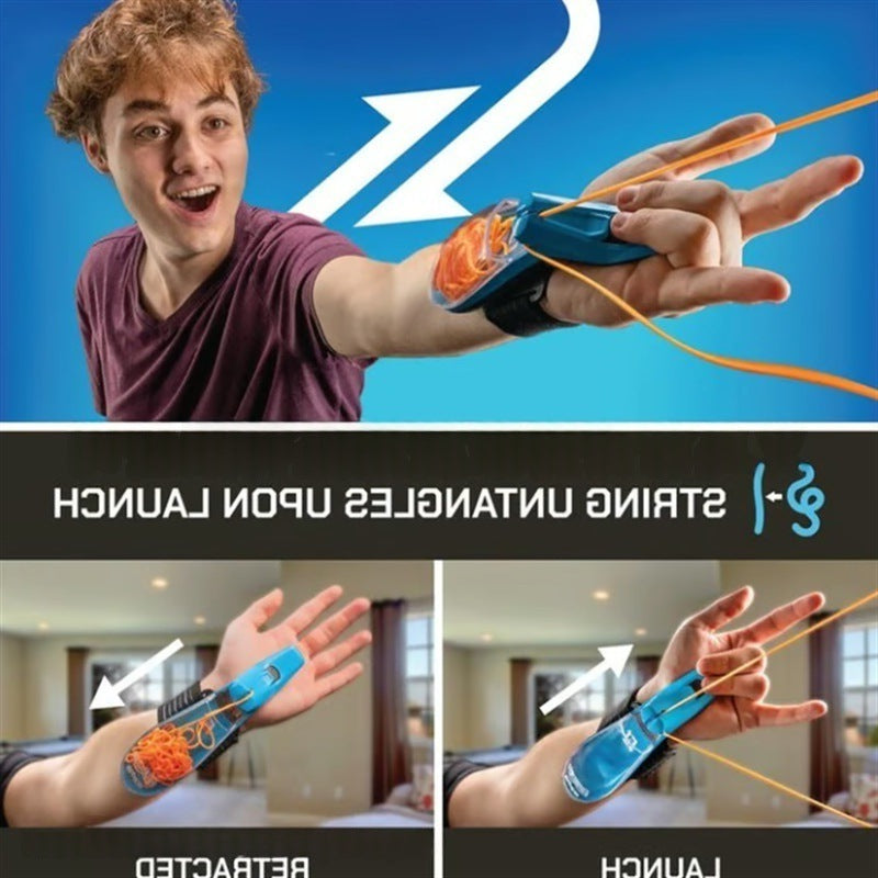 Luminous String Launching Slingshot | Glow-in-the-Dark Fun Toy