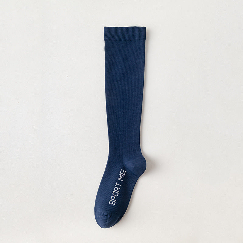 Women's Striped Compression Sports Socks | Comfort & Support