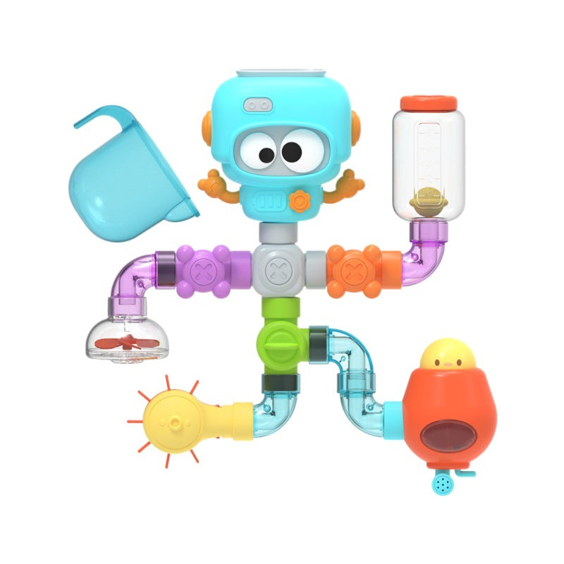Children's Bathtime Water Play Plumbing Set | Fun Educational Toy