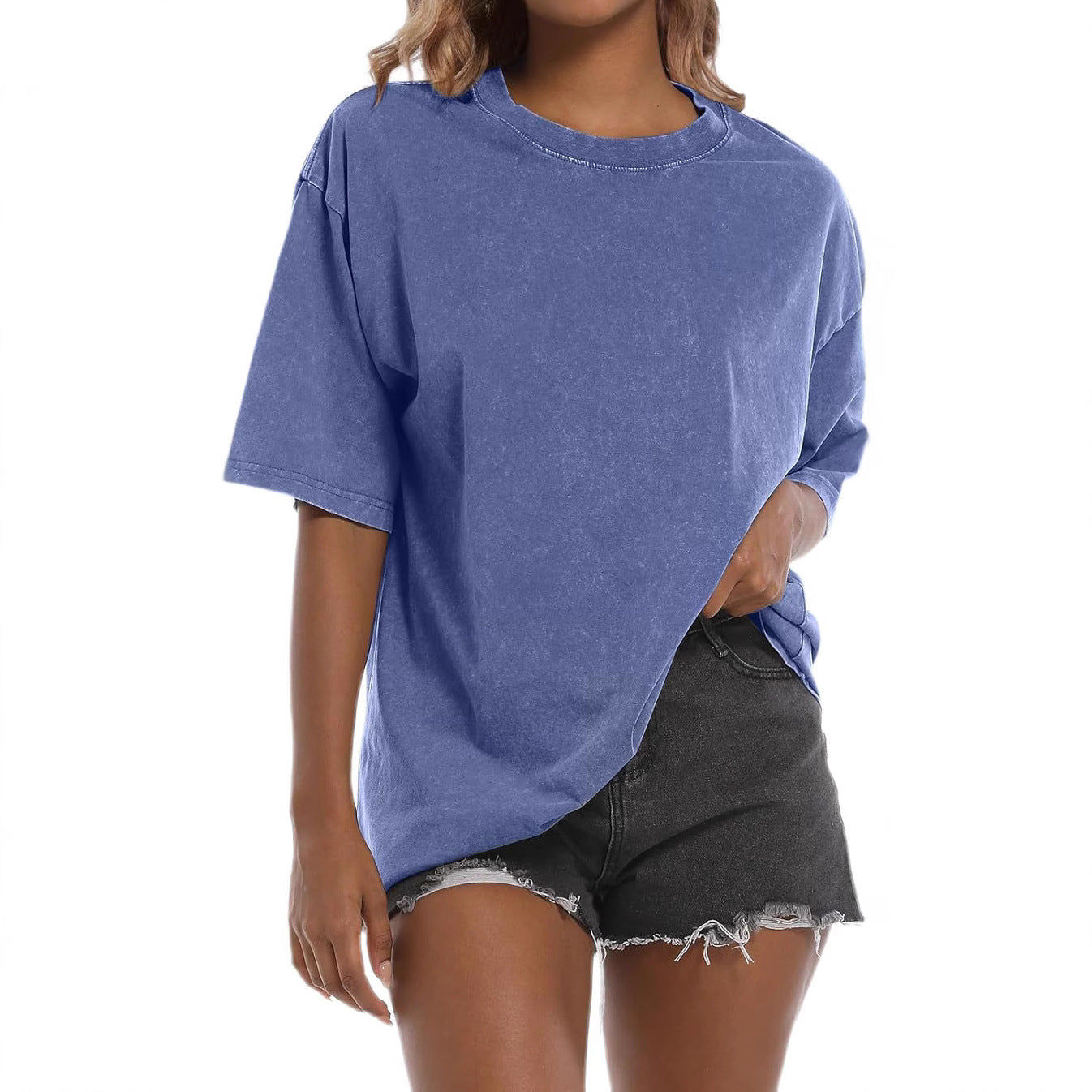 Vintage Washed Cotton T-Shirt | Soft, Trendy, and Customizable