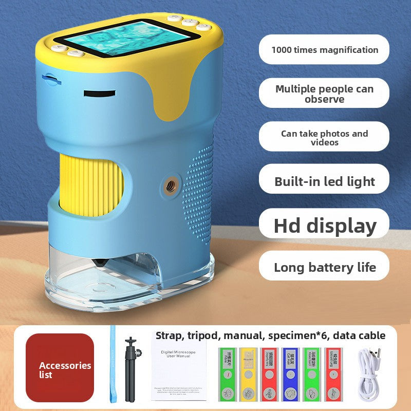 Children's Portable Digital Microscope | Fun Educational Tool