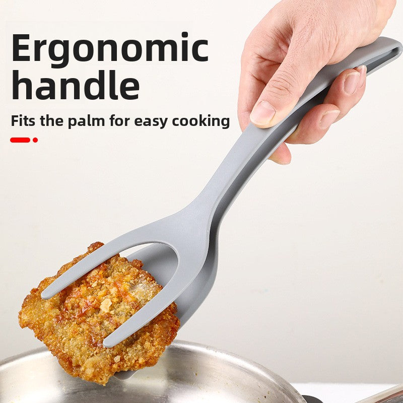 Nylon Cooking Spatula with Double Handle | Ergonomic & Heat Resistant