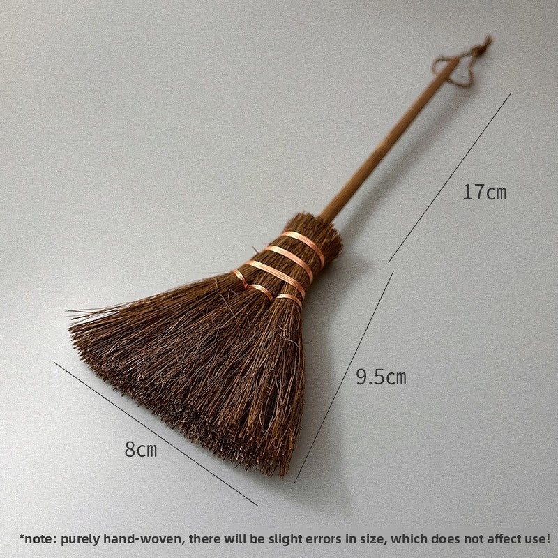 Mini Portable Cleaning Brush with Wool Bristles