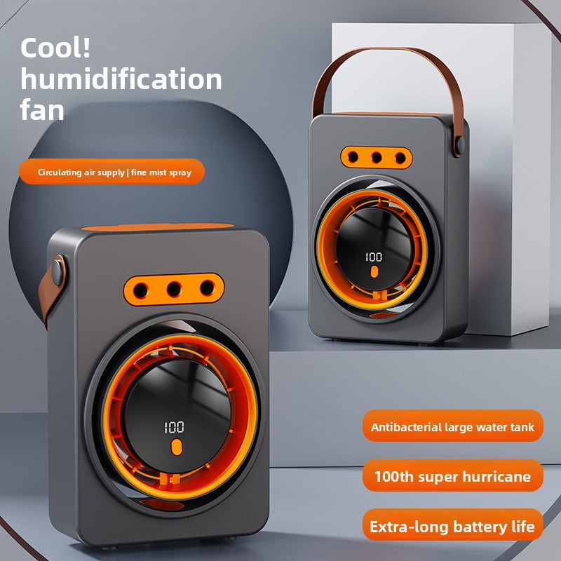 Versatile Desktop Spray Fan | Efficient, Quiet Humidifier